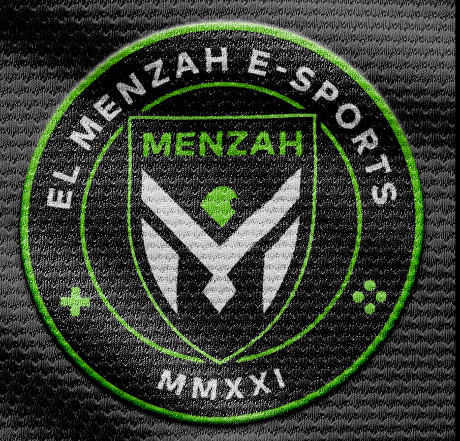 El Menzah E-Sport (black) — Rocket League logo