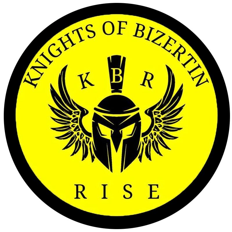 KNIGHTS OF BIZERTIN RISE logo